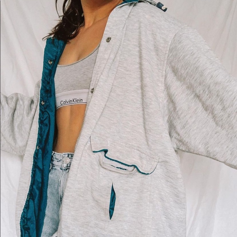 VINTAGE reversible jacket/windbreaker